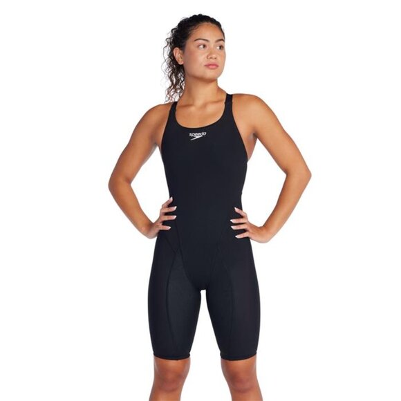 Speedo Women's Vanquisher Solid Kneeskin Techsuit - Picture 1 of 3